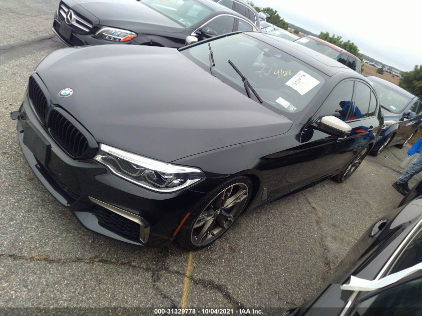 2020 BMW 5 SERIES M550I XDRIVE WBAJS7C09LCD45825