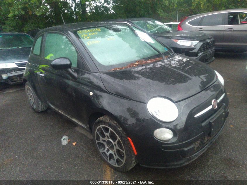 2013 FIAT 500 POP 3C3CFFARXDT646557