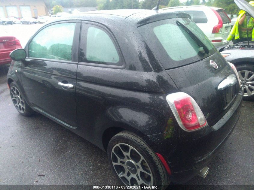 2013 FIAT 500 POP 3C3CFFARXDT646557