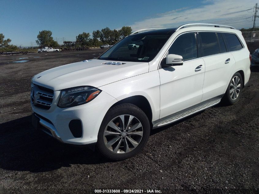 2017 MERCEDES-BENZ GLS GLS 450 4JGDF6EE7HA764646
