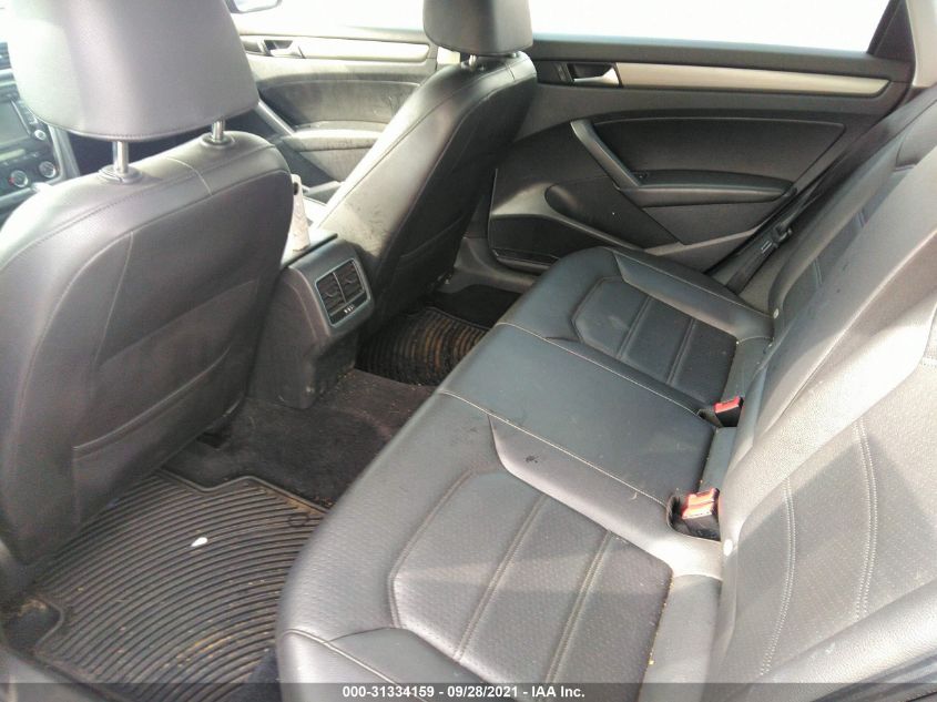 2014 VOLKSWAGEN PASSAT TDI SE W/SUNROOF 1VWBN7A39EC059370