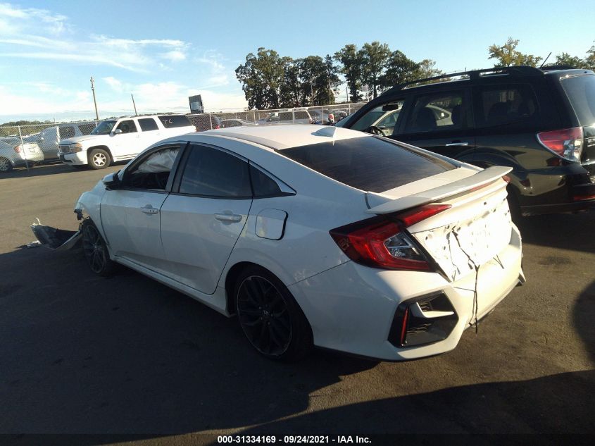 2020 HONDA CIVIC SI SEDAN 2HGFC1E54LH702254