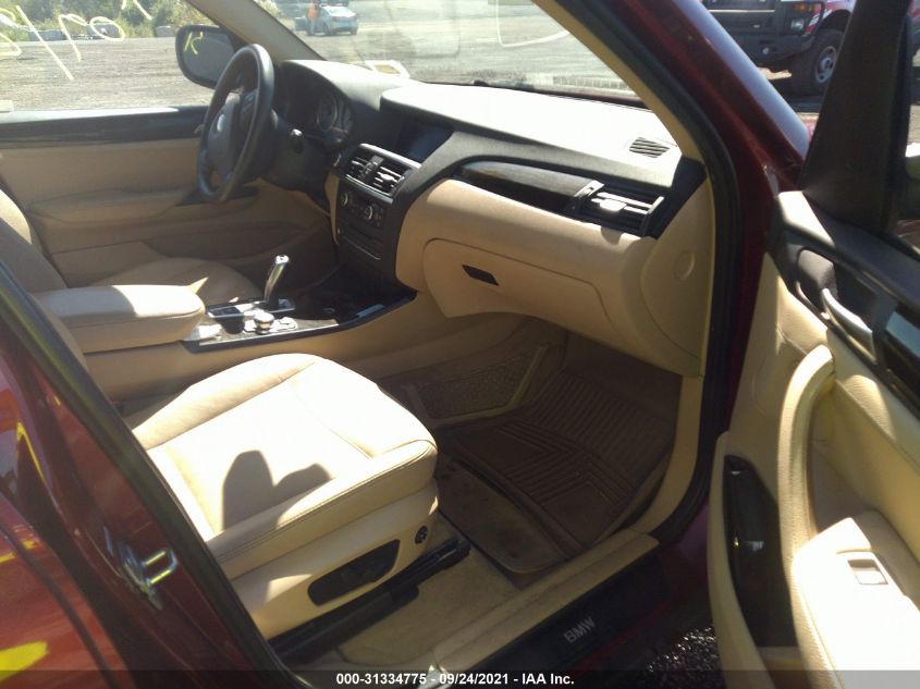 2013 BMW X3 XDRIVE28I 5UXWX9C51DLK59990