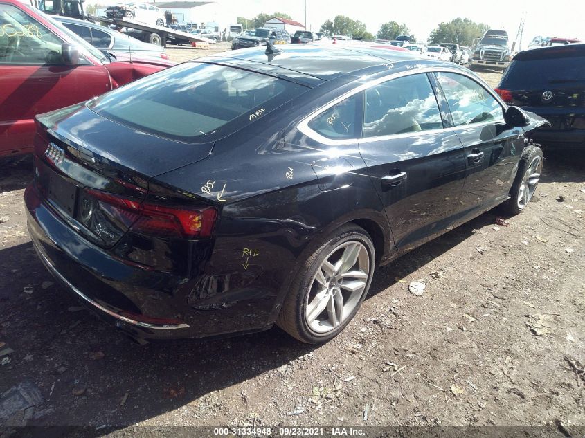 2019 AUDI A5 SPORTBACK PREMIUM WAUANCF59KA056555