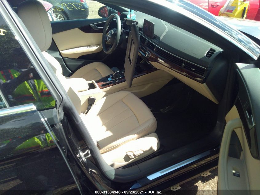 2019 AUDI A5 SPORTBACK PREMIUM WAUANCF59KA056555