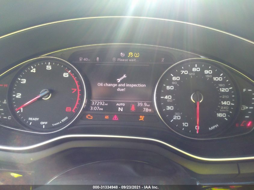 2019 AUDI A5 SPORTBACK PREMIUM WAUANCF59KA056555