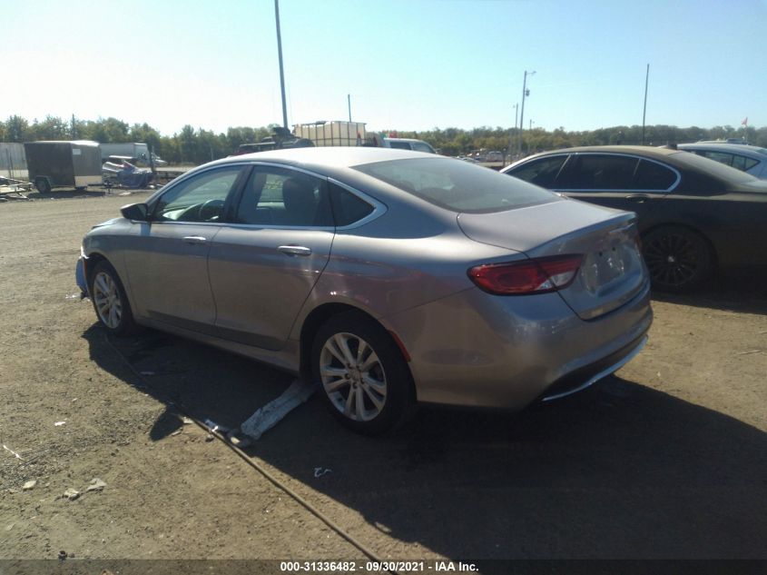 2015 CHRYSLER 200 LIMITED 1C3CCCAB9FN567894