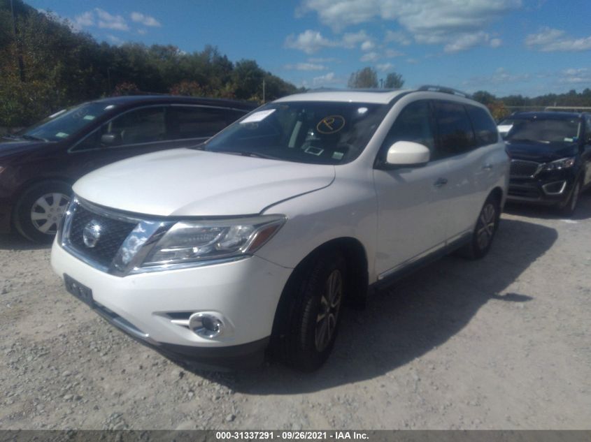 2014 NISSAN PATHFINDER SL 5N1AR2MM1EC624345