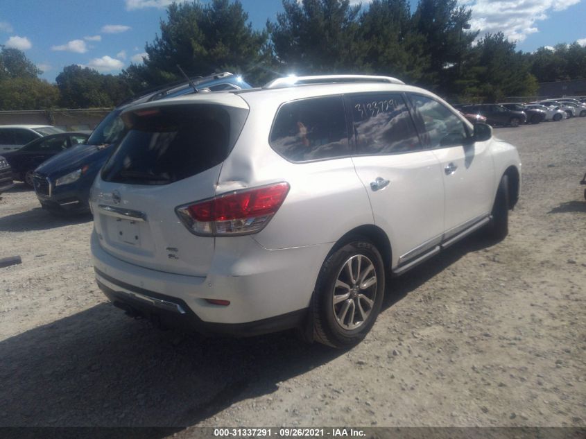 2014 NISSAN PATHFINDER SL 5N1AR2MM1EC624345