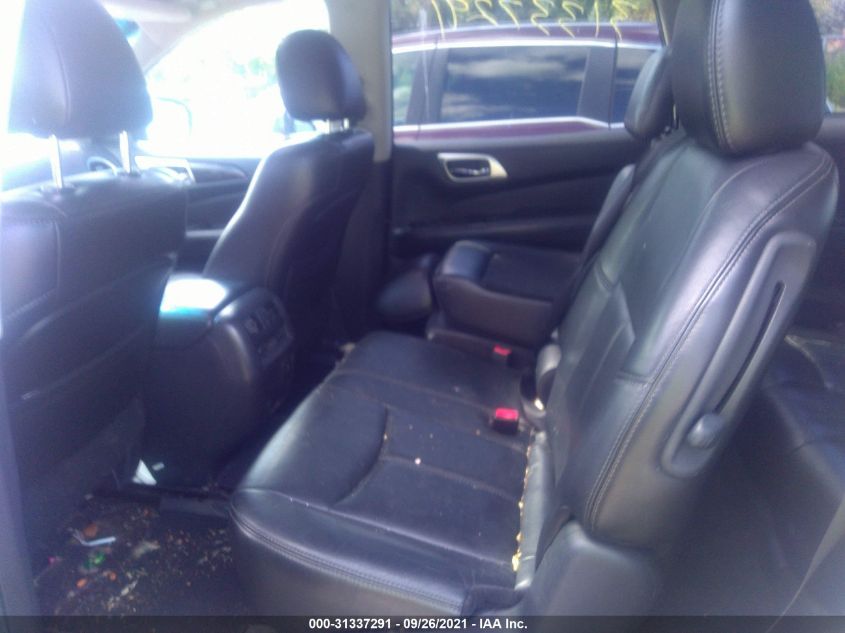 2014 NISSAN PATHFINDER SL 5N1AR2MM1EC624345