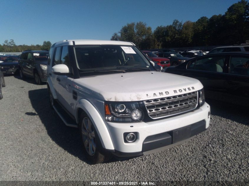 2016 LAND ROVER LR4 HSE SILVER EDITION SALAG2V69GA788587