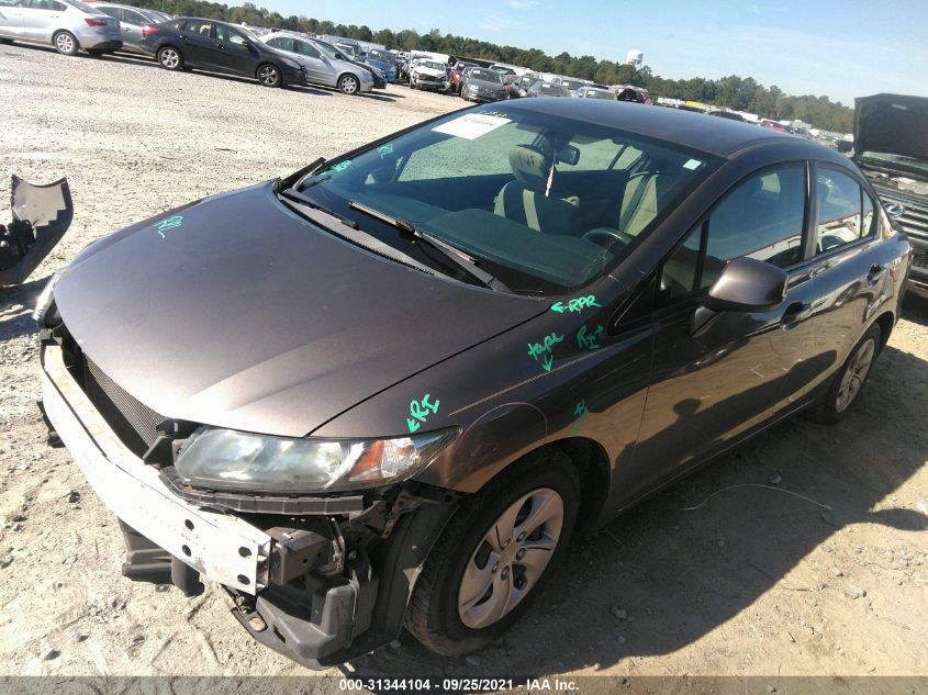 2013 HONDA CIVIC SDN LX 2HGFB2F52DH565209
