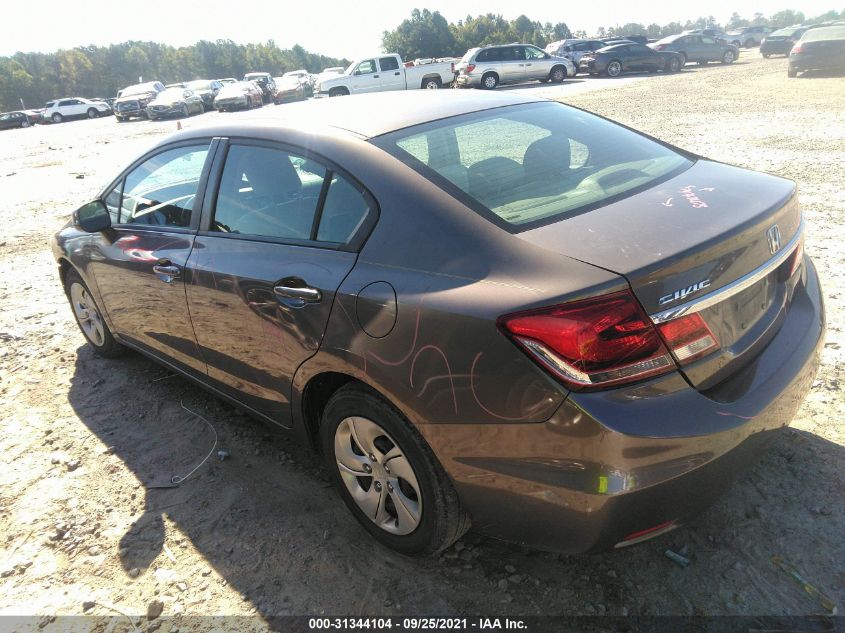 2013 HONDA CIVIC SDN LX 2HGFB2F52DH565209