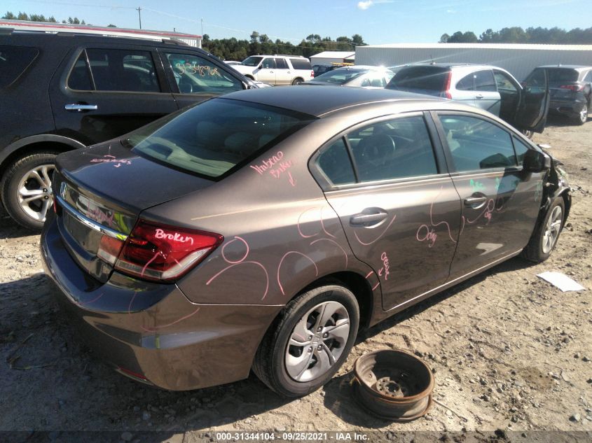 2013 HONDA CIVIC SDN LX 2HGFB2F52DH565209
