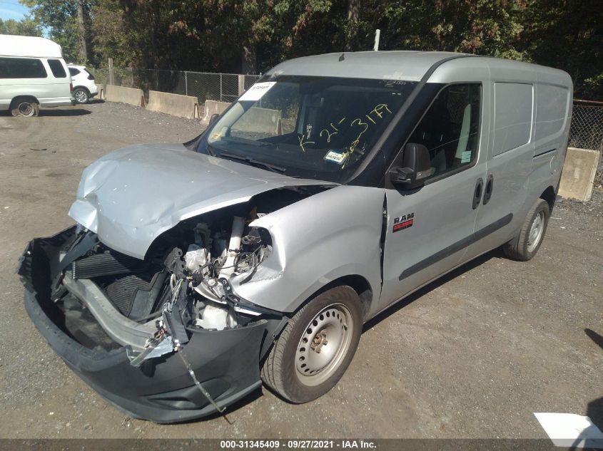 2015 RAM PROMASTER CITY CARGO VAN TRADESMAN ZFBERFAT0F6A82041