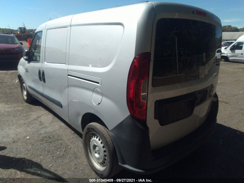 2015 RAM PROMASTER CITY CARGO VAN TRADESMAN ZFBERFAT0F6A82041