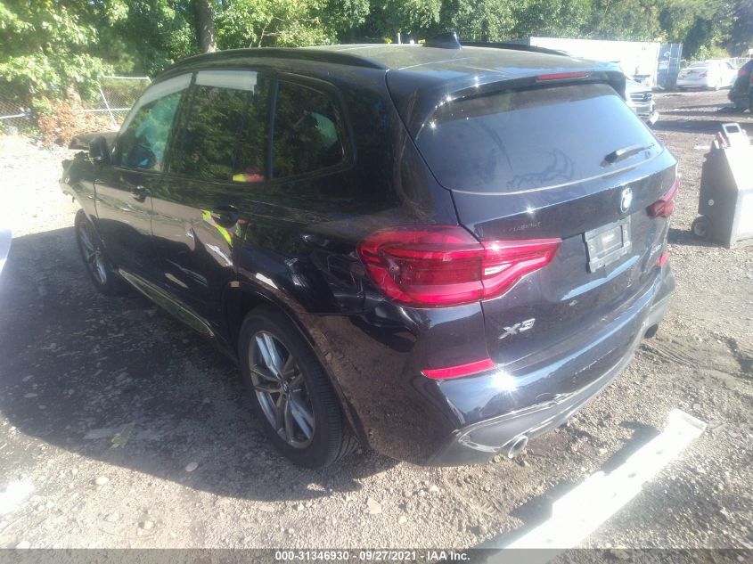 2021 BMW X3 XDRIVE30I 5UXTY5C0XM9E52135