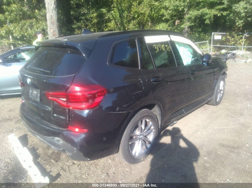 2021 BMW X3 XDRIVE30I 5UXTY5C0XM9E52135