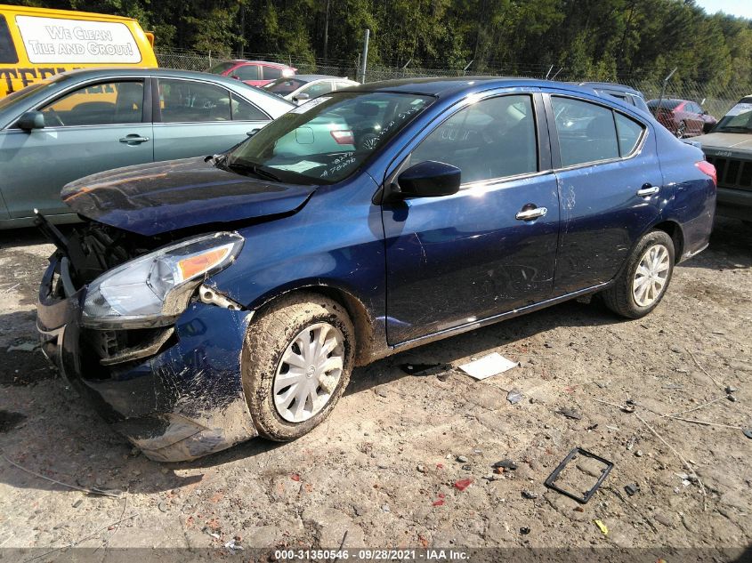2019 NISSAN VERSA SEDAN SV 3N1CN7AP2KL878296