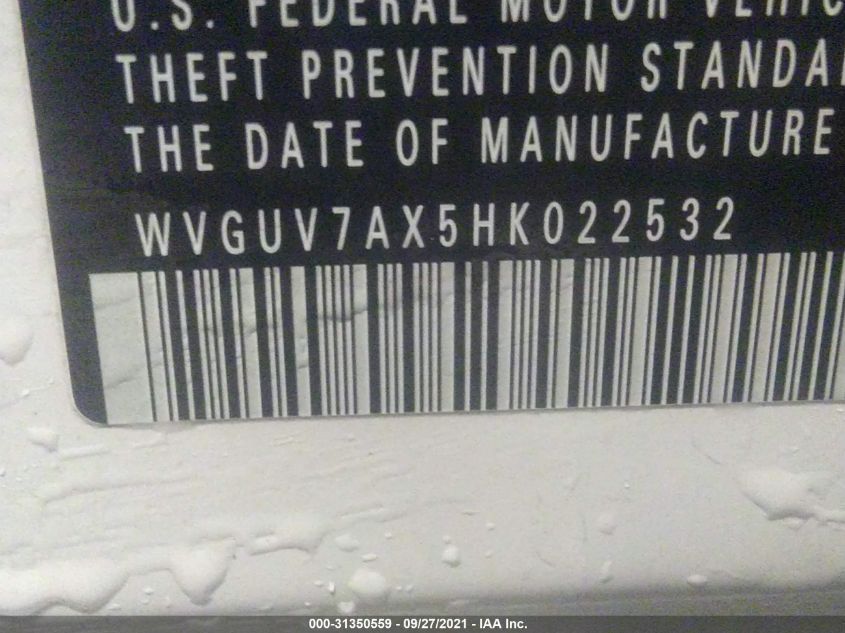 Volkswagen Tiguan 2016 -auction- 8