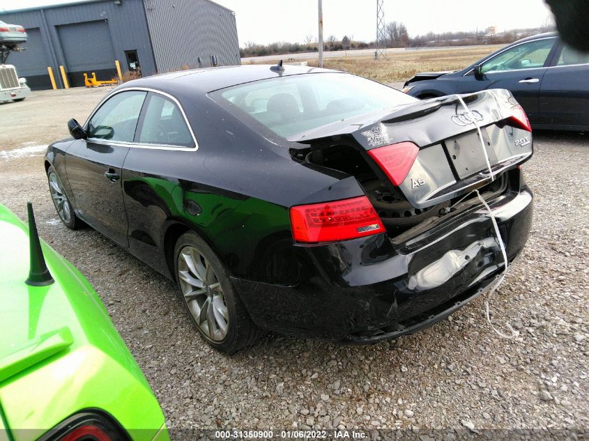 2013 AUDI A5 PREMIUM PLUS WAURFAFR2DA056374