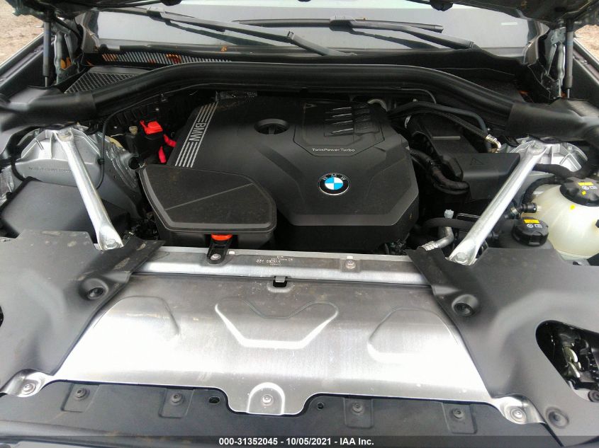 2021 BMW X3 XDRIVE30I 5UXTY5C09M9E07722