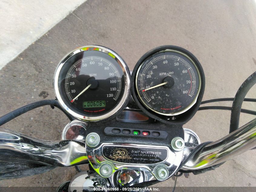 2007 HARLEY-DAVIDSON XL1200 50TH ANNIVERSARY 1HD1CY3197K417662