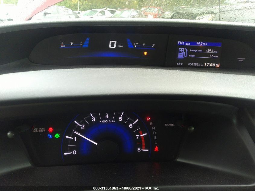 2014 HONDA CIVIC SEDAN LX 19XFB2F52EE056507