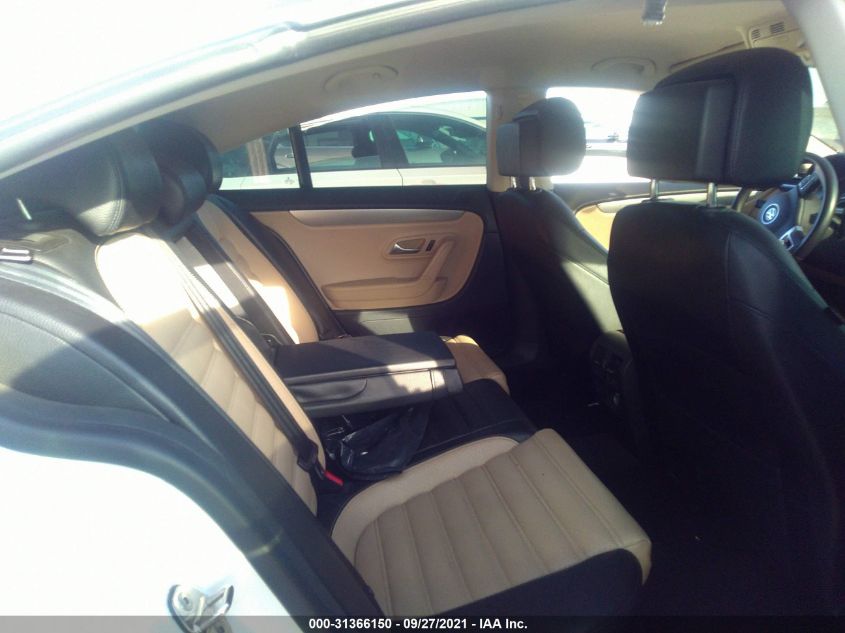 2013 VOLKSWAGEN CC SPORT PLUS WVWBP7AN7DE501144