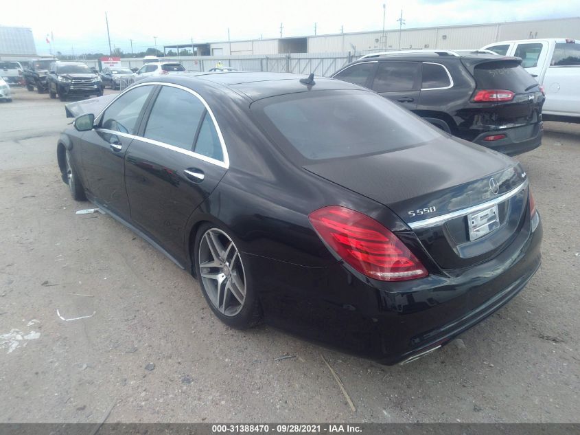 2014 MERCEDES-BENZ S-CLASS S 550 WDDUG8FB3EA055408