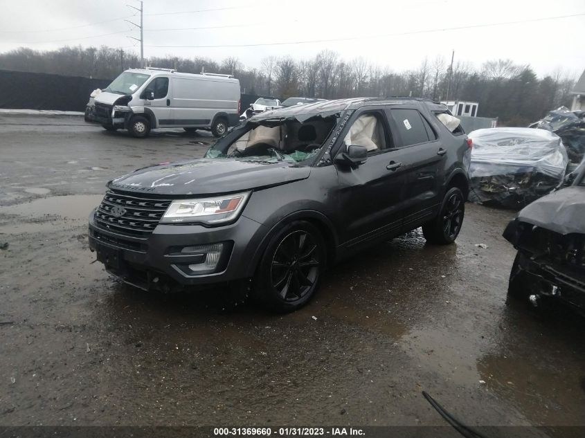 2017 FORD EXPLORER XLT 1FM5K7D80HGB45563