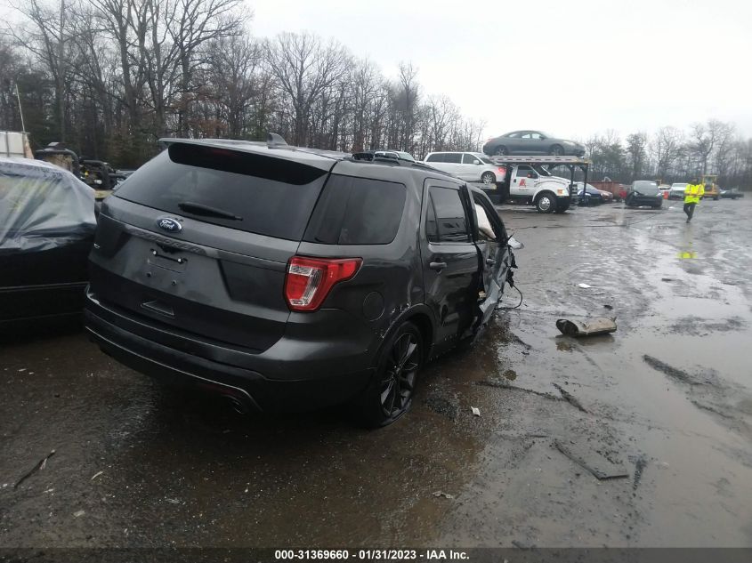 2017 FORD EXPLORER XLT 1FM5K7D80HGB45563