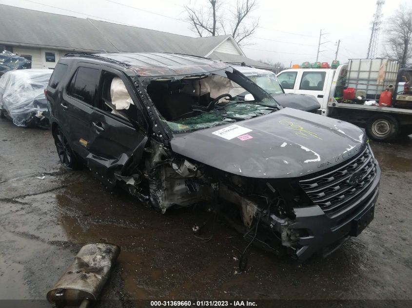 2017 FORD EXPLORER XLT 1FM5K7D80HGB45563