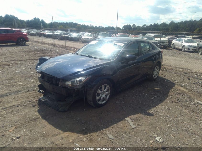 2016 MAZDA MAZDA3 I SPORT 3MZBM1T74GM304349