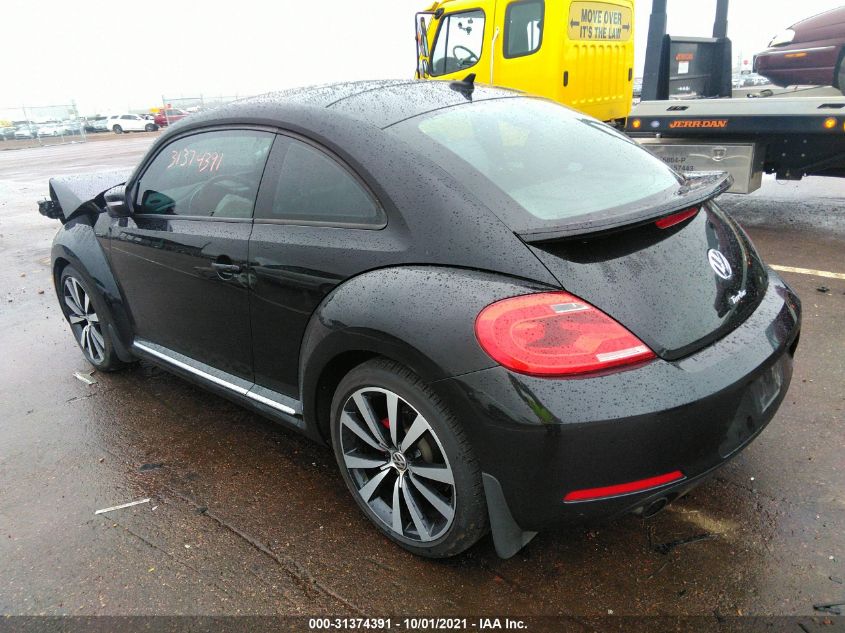 2013 VOLKSWAGEN BEETLE COUPE 2.0T TURBO W/SUN/SND/NAV 3VWVA7AT1DM610963