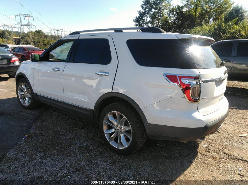 2014 FORD EXPLORER XLT 1FM5K7D82EGB09613