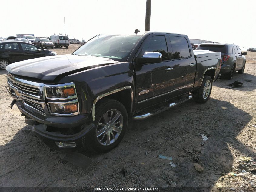 2014 CHEVROLET SILVERADO 1500 HIGH COUNTRY 3GCUKTEC6EG518925