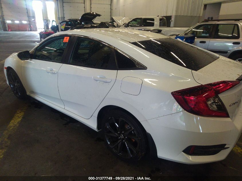 2020 HONDA CIVIC SEDAN SPORT 19XFC2F8XLE204374