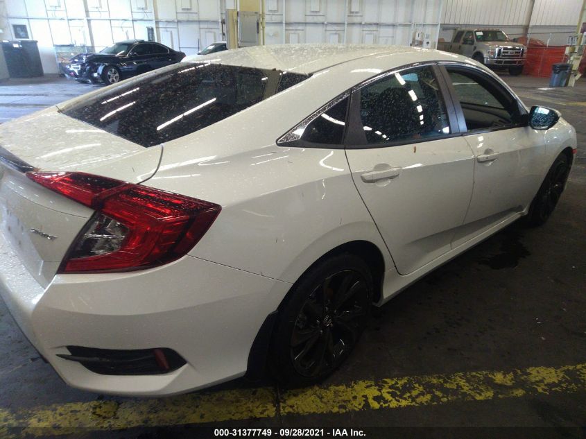 2020 HONDA CIVIC SEDAN SPORT 19XFC2F8XLE204374