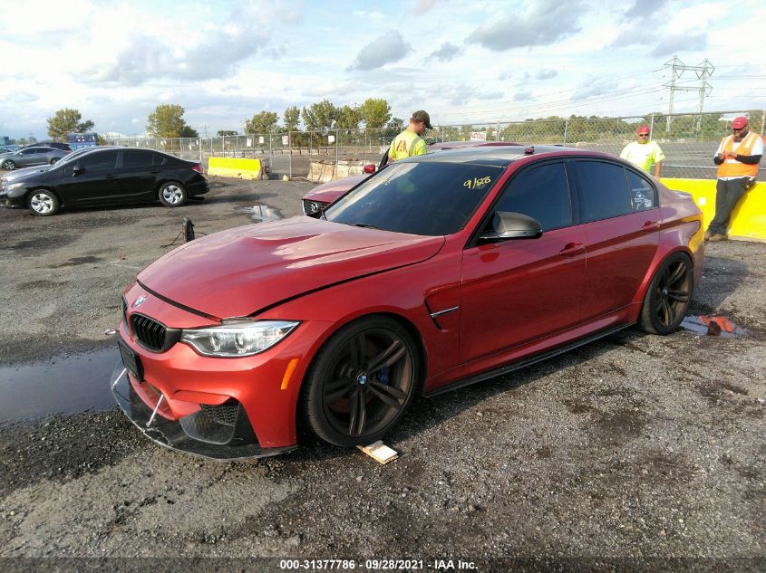 2015 BMW M3 WBS3C9C54FP803774