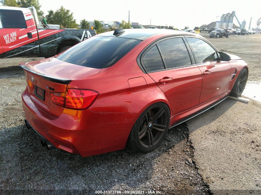 2015 BMW M3 WBS3C9C54FP803774