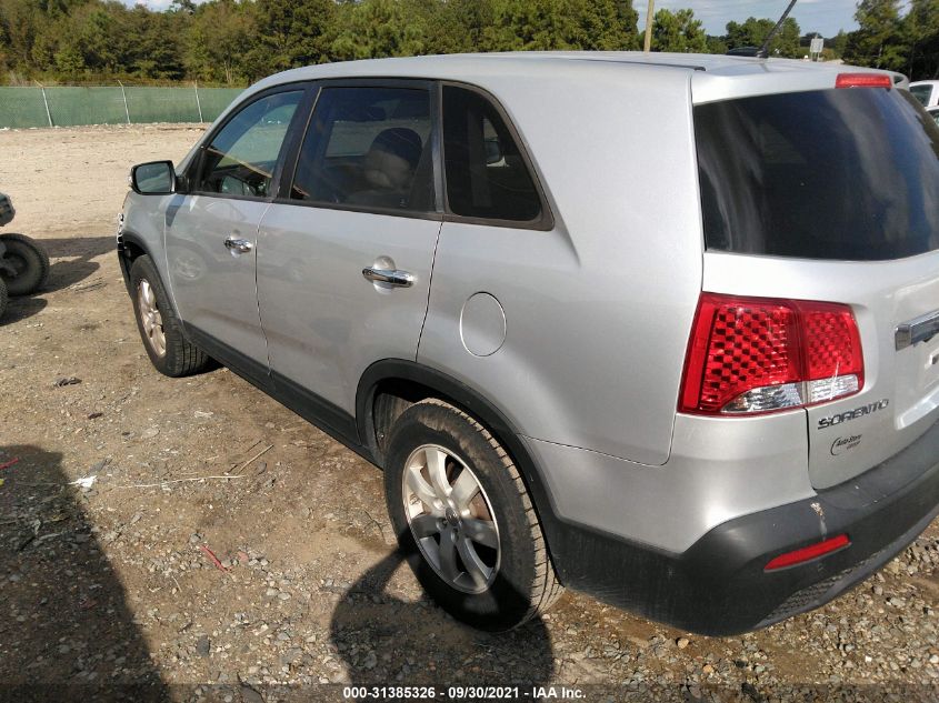 2013 KIA SORENTO LX 5XYKT3A10DG399825