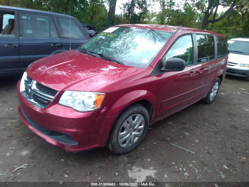 2015 DODGE GRAND CARAVAN SE 2C4RDGBG3FR642001