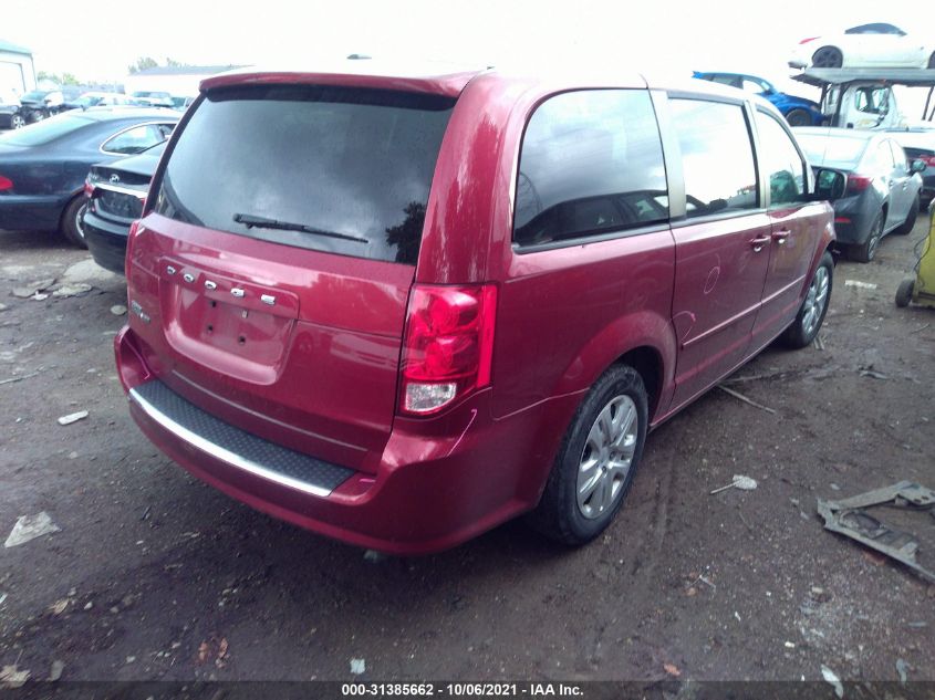 2015 DODGE GRAND CARAVAN SE 2C4RDGBG3FR642001