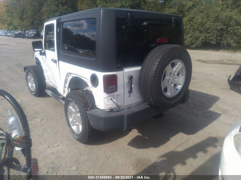2013 JEEP WRANGLER SPORT 1C4AJWAGXDL516841