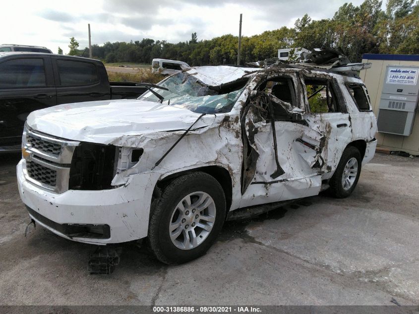 2018 CHEVROLET TAHOE LT 1GNSKBKC6JR154187