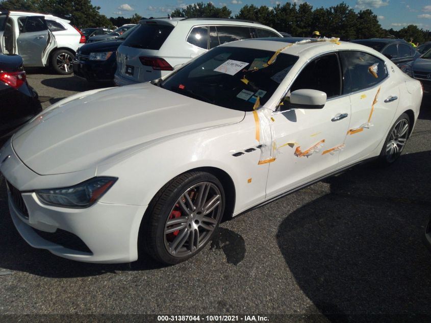 2016 MASERATI GHIBLI S Q4 ZAM57RTA5G1191490