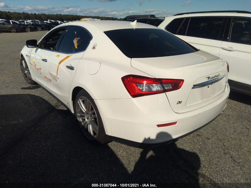 2016 MASERATI GHIBLI S Q4 ZAM57RTA5G1191490