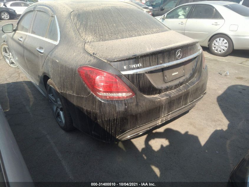 2015 MERCEDES-BENZ C-CLASS C 300 55SWF4KB6FU032426