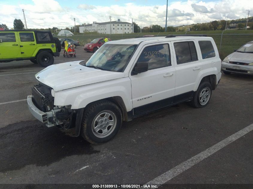 2014 JEEP PATRIOT SPORT/ALTITUDE 1C4NJPBA2ED573077